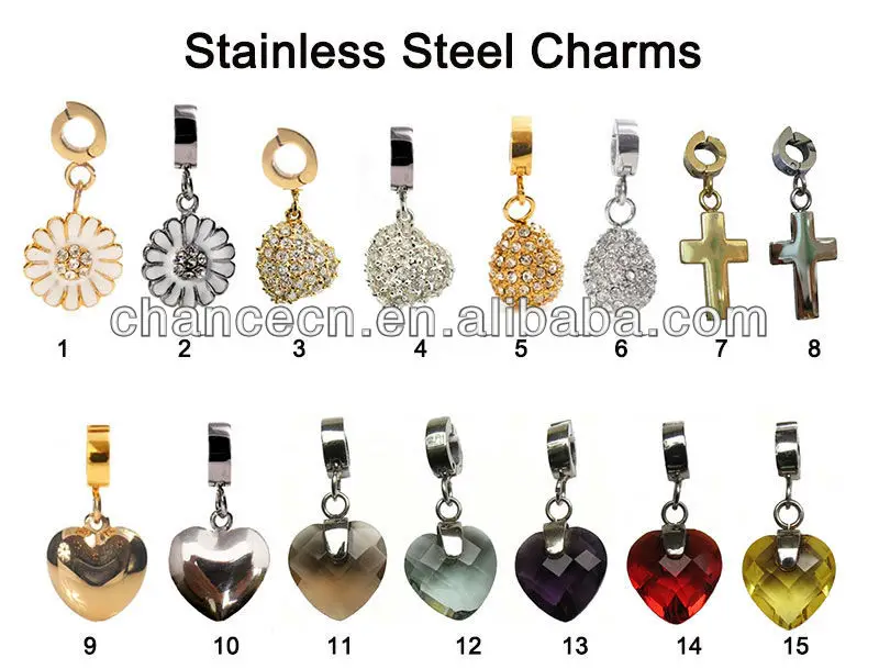 Stainless-steel-charms