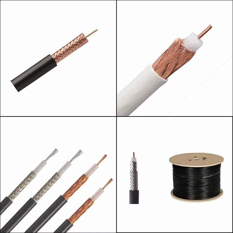Good Price Coaxial With Power Wire Rg Series 75 Ohm Coaxial Cable Rg59
