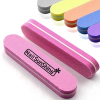 

Color mini sponge nail file for professional nail polishing tools nail buffer block 100/180