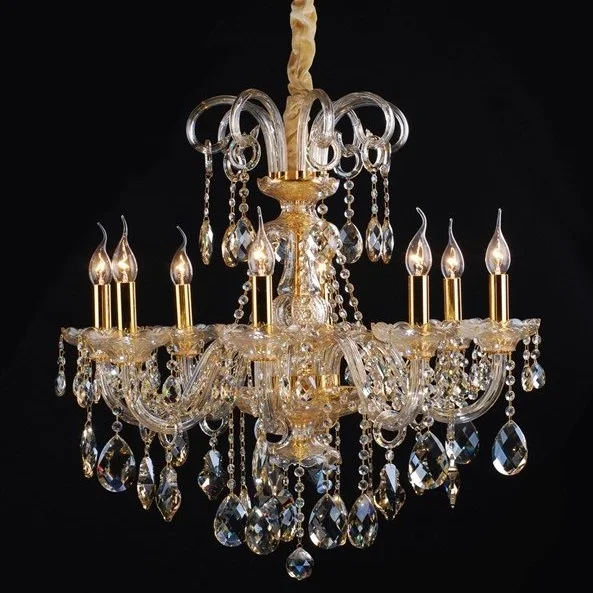 Small Gold Wholesale Chandelier Living Room Decoration Traditional Chinese Wedding Lighting