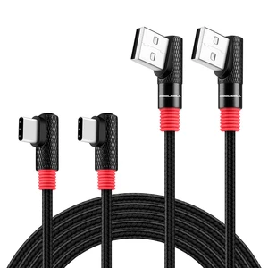 L Shaped Right Angle USB C Charging Cable