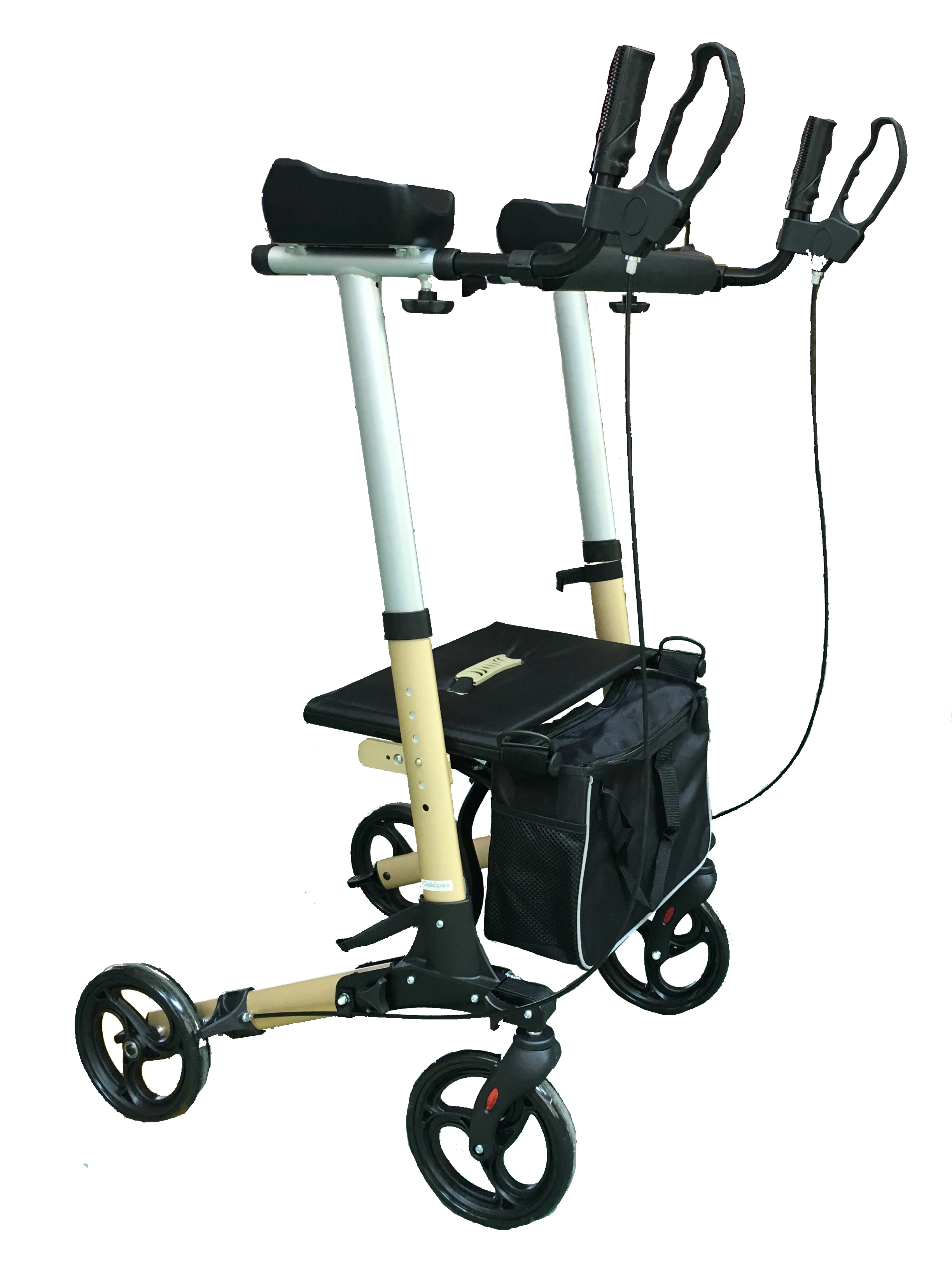 Lightweight Aluminium Folding Forearm Rollator With Bag And Seat Hct ...
