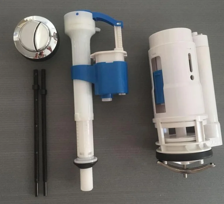 Bathroom Type Cistern Flush Mechanism Antisiphon Toilet Tank Flush