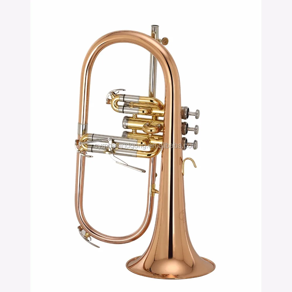 
flugelhorn gold lacquered flugelhorn hot sale flugelhorn 
