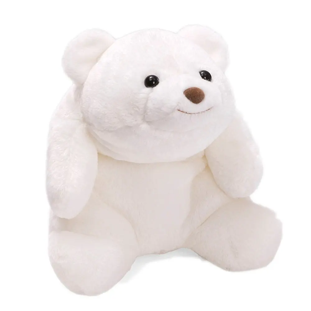 white plush bears