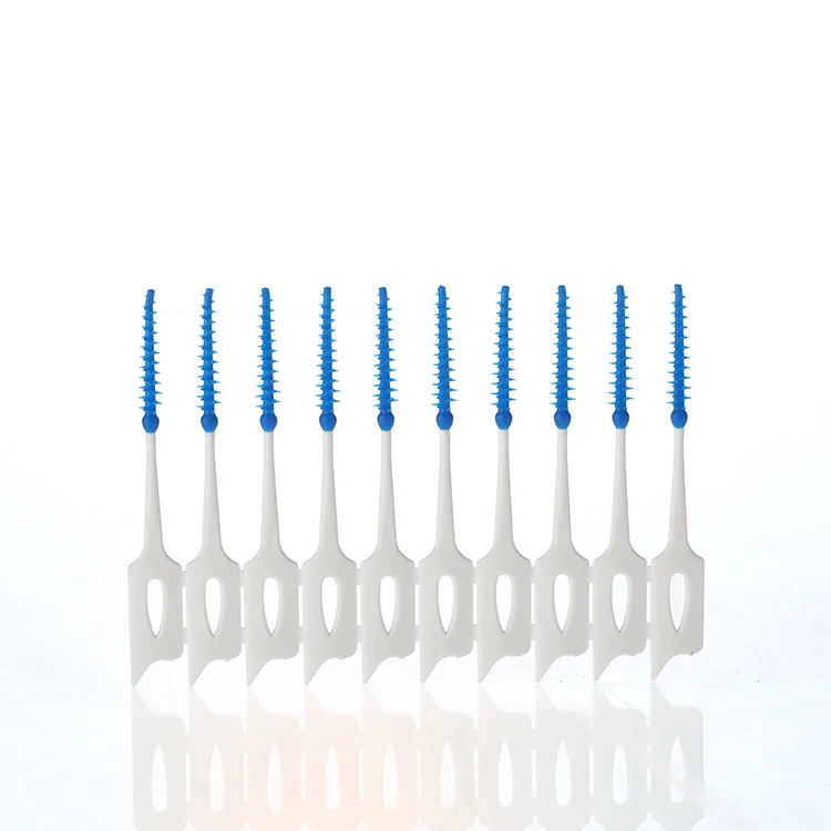 Dental Disposable Tpe Rubber Interdental Stick Brush Buy Interdental