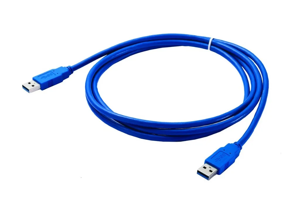 Cable Length: 1.5m, Color: Blue Computer Cables 0.3M 0.6M 1M New Super USB 3.0 Standard A Type Male to USB3.0 Male 1.5M 2M 3M 5M Cable 