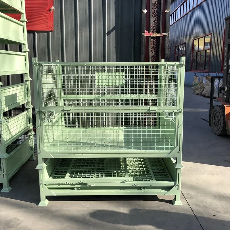 
Wholesale factory warehouse iron pallet container for sale 