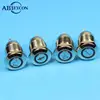 19mm 1NO 1NC IP65 metal 19mm anti-vandal pushbutton push button switches protective cover indicator light 120v