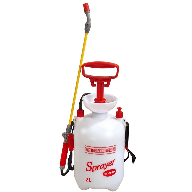 

Shixia 2 Liter Garden Insecticide Mist Sprayer, White+red