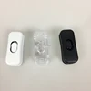 New shape designed transparent color power cord lamp inline on off switch