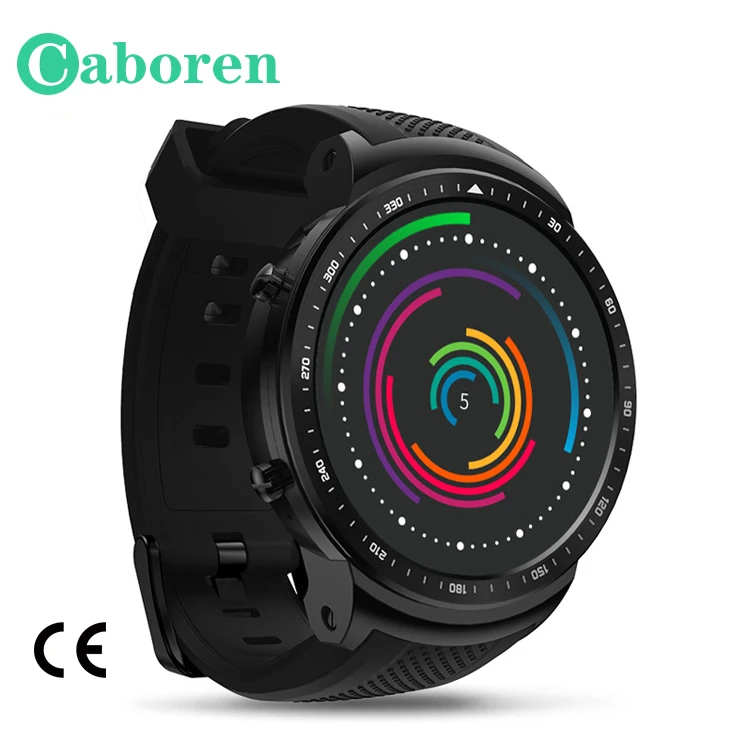 Zeblaze THOR PRO Smartwatch Phone 3G Smart Watch Android 5.1 1.53 inch Round Smart Bracelet GPS MTK6580 Quad Core 1GB 16GB