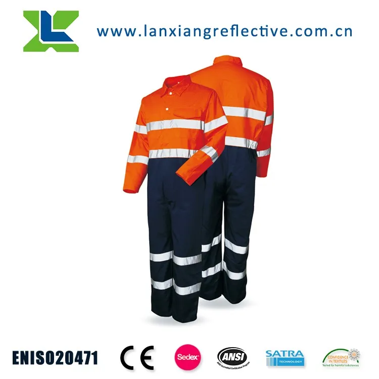 High Reflective Workwear And Work Shorts Personalized Work Suits Cotton