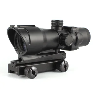 HD-2A Factory Direct Sale Black Acog 1x32 Red Dot Scope W/ 21mm Picatinny Rail