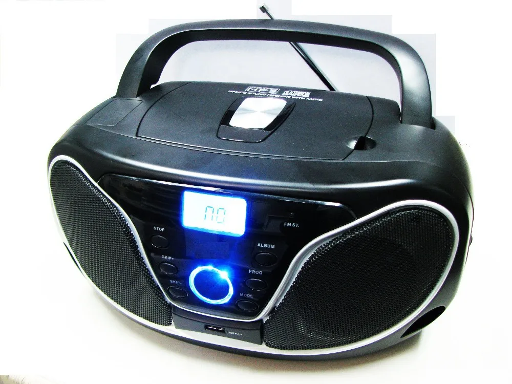 
MP3 CD DAB BT USB SD boombox with clock set 