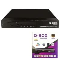 

NEW Q-BOX CONCORDE digital satellite receiver mpeg4 set top box hd combo dvb-s2 dvb-t2 satellite receiver
