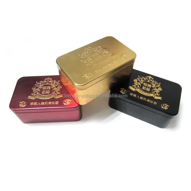 Mini soap tin packaging box soap tin box