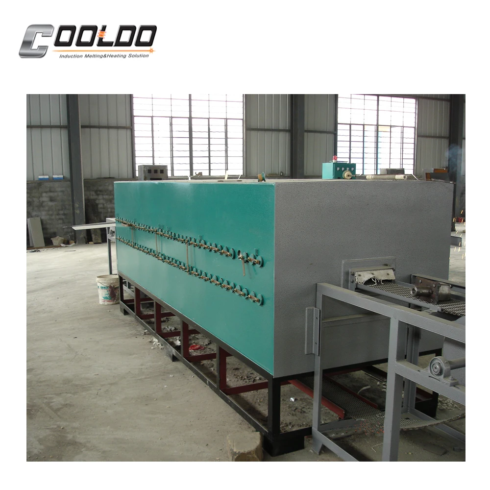 
Mesh belt a complete line austempering heat treatment muffle furnace manufacturer in use 