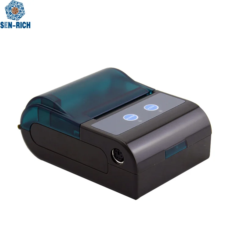 

Portable BT POS Thermal Printer 58MM with Small Size Which Can Be Connected to Smartphone, Tablet PC, Notebook, etc, Black