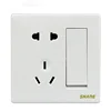 China Manufacturer High Quality Waterproof Universal Power Plug Wall Pop Electric 5 Pin And 1Gang 2 Way Socket 250V 10A
