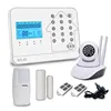 Smart Home Security Burglar Wireless WIFI GSM PSTN Alarm System with IOS Android APP Control