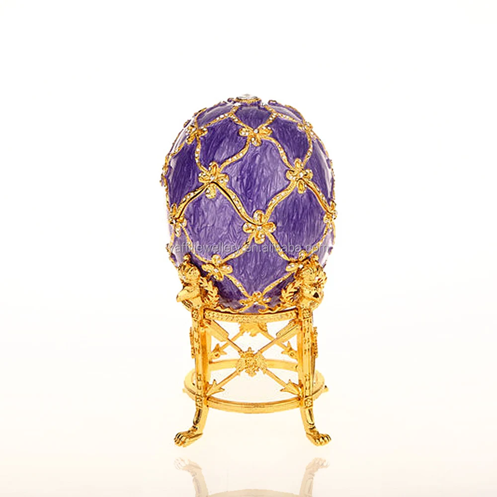 Swan Egg Box Faberge Egg Jewelry Boxes/trinket Boxes Standing Box