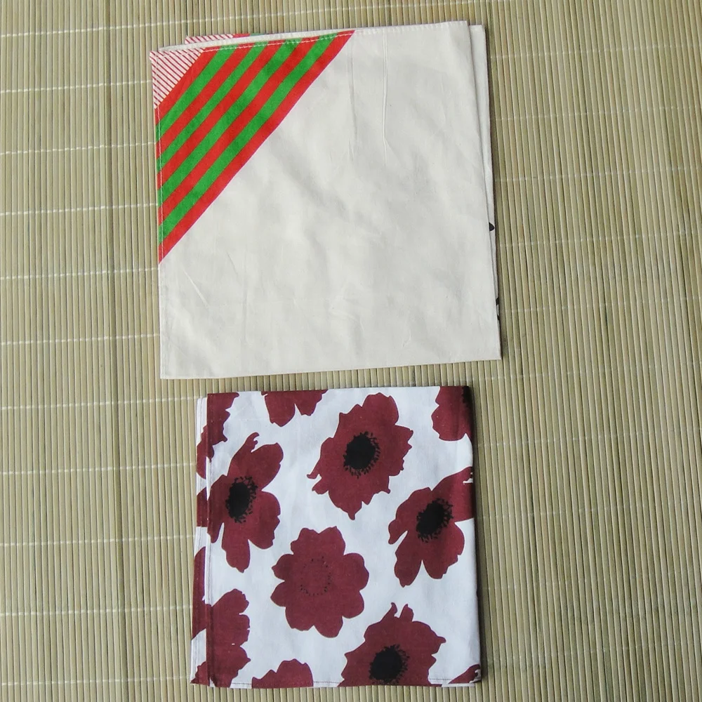 
Custom cotton White Cotton Handkerchief 
