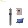 100w 200w 300w mini portable solar water bore pumps 100w 200w 300w brushless pumping irrigation system