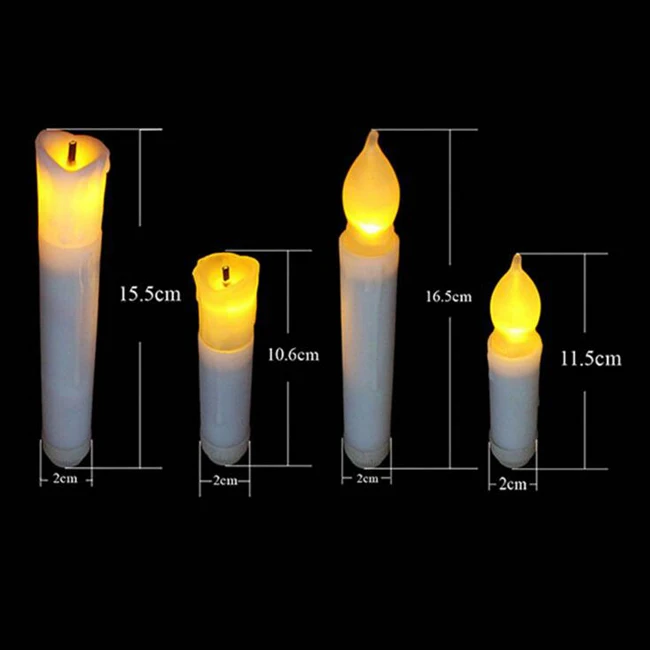 Happy Birthday Long Led Birthday Party Candle Led Pillar Candle Buy