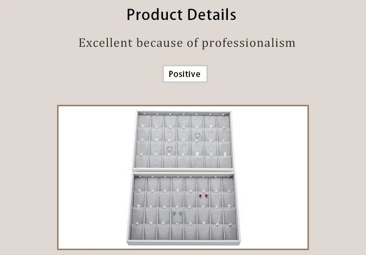 jewelry display tray leather