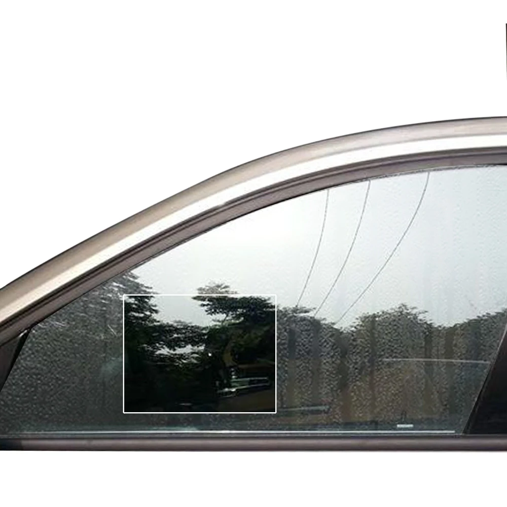 HD Clear Anti Fog Anti Glare Rainproof Film for Car Side Window Big Size Sticker 200*175mm