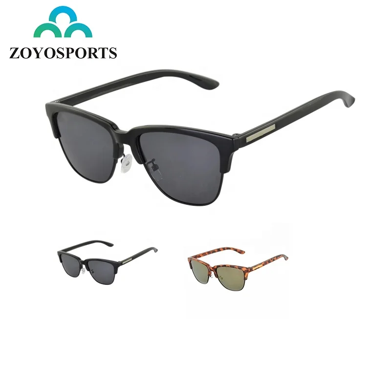 

ZOYOSPORTS unisex fashion hand polished china glasses men women full frame true color and fancy PC Polarized sunglacess, Customized