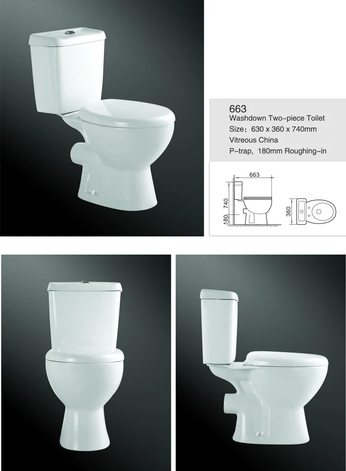 Porcelain Porcelain Toilet Bowl Low Price Two Piece Toilet Buy