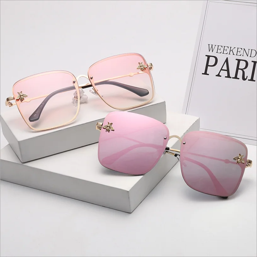 

2019 Hot Selling Fashion Ladies Sunglasses Colorful Folding Frame Women Sunglasses