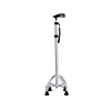 Hot sale medical disabled aluminum canes folding walking stick for old man with three legged