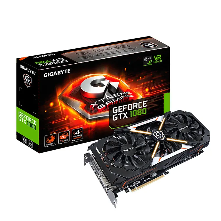 

NVIDIA GeForce GIGABYTE GTX1080 Xtreme Gaming 8G GDDR5X 256 bit GTX 1080 Graphics Card
