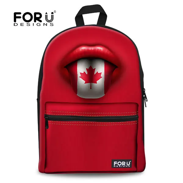 

Canada Youth Magic Star Red Backpack, Any color is ok