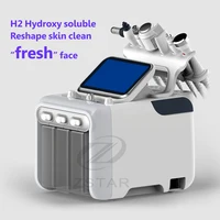 

multifunctional 6 in 1 Oxygen spray peeling BIO face lift H2 O2 hydrogen beauty W05X Facial Beauty Equipment