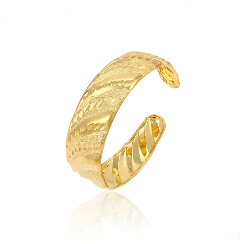 

51367 xuping jewelry fashion simple 24K dubai gold designs bracelet & bangle for women