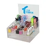 Retail store counter top power bank, usb cable, phone charger adjustable acrylic display box
