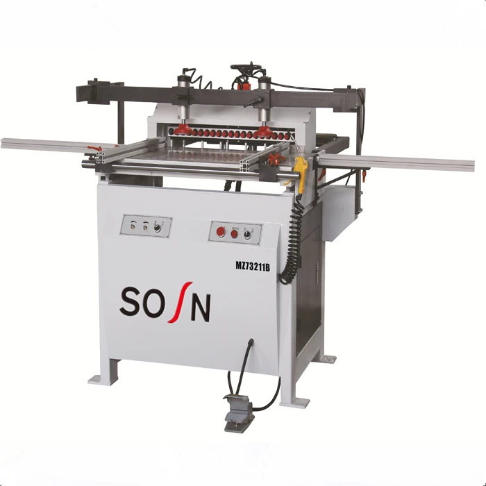 Woodworking Horizontal Boring Machine For Drilling Hole In Furniture