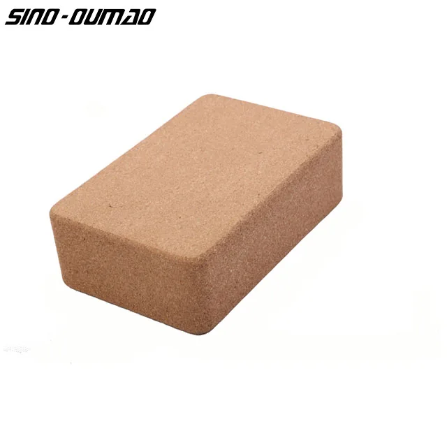 

Natural Soft Yoga Brick Gym Fitness Tool Yoga Cork Block