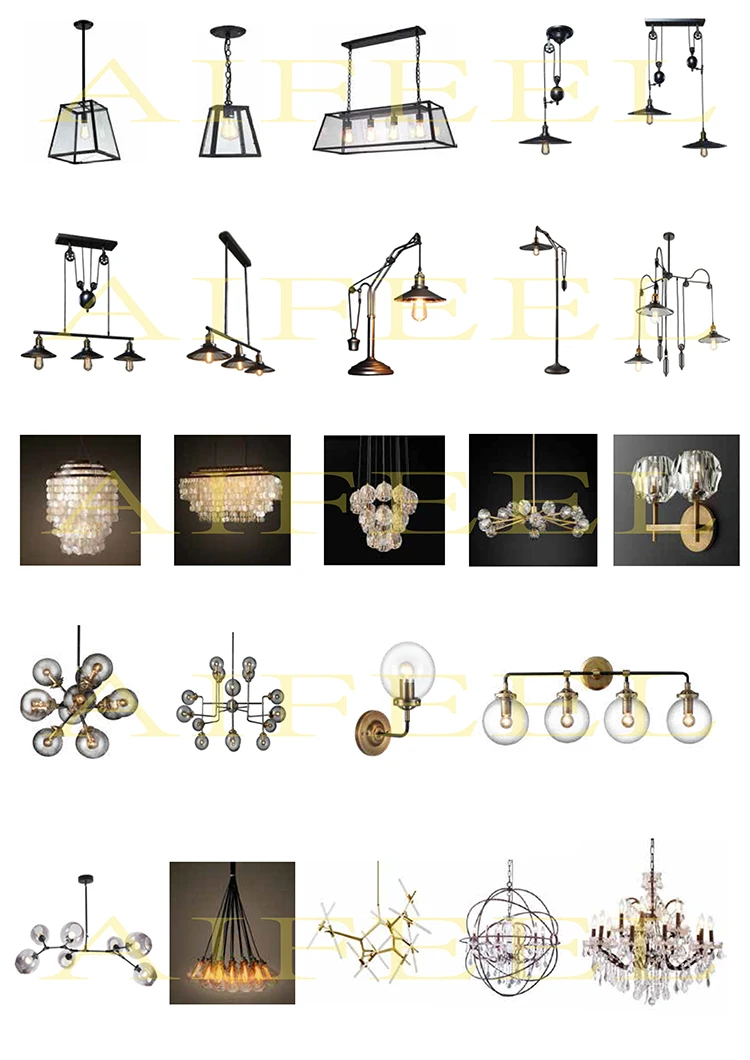 Creativity modern art deco adjustable contemporary sputnik chandelier lighting ceiling lamp