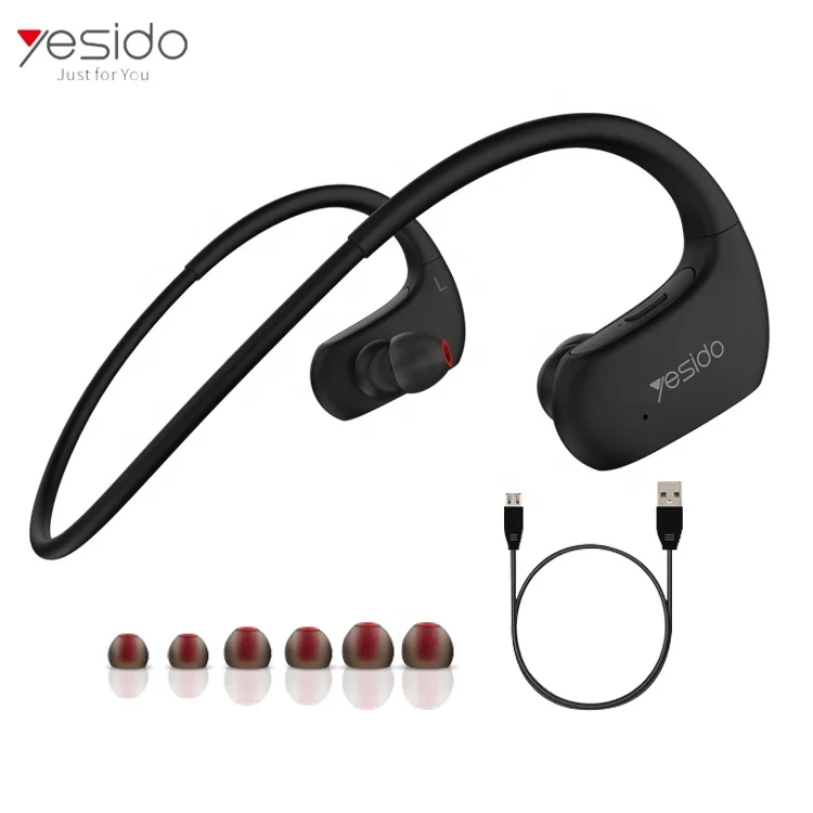 

CNC 6.0 Noise Cancellation Neckband Sports Style Headphone HD Bluetooths Ear Hook Handsfree Earphone