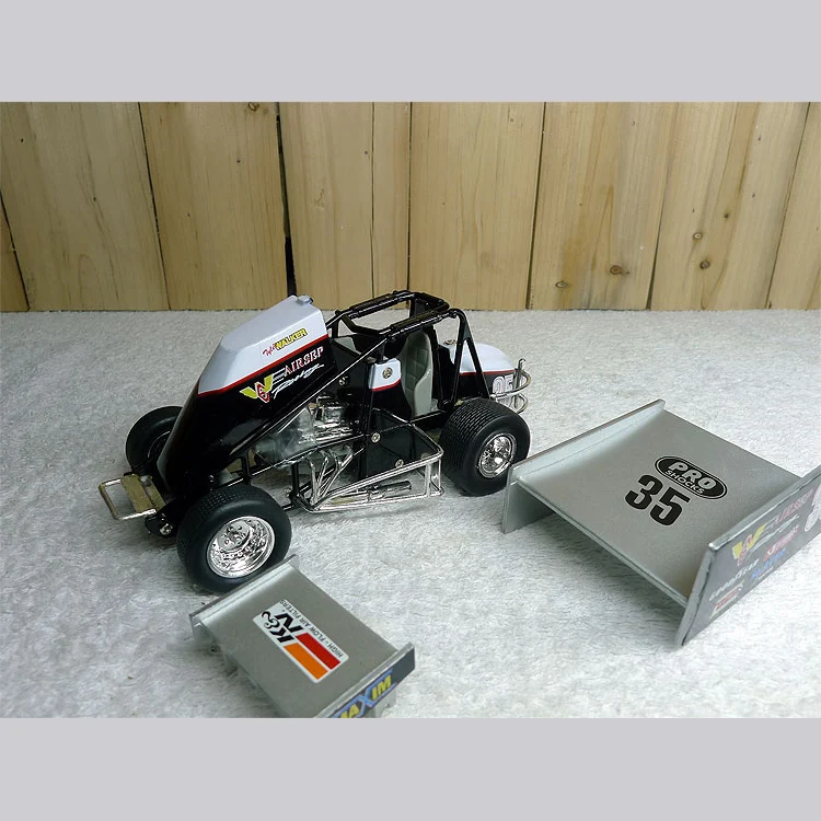 Customized Metal Rc Sprint Car Toys Diecast 1/24 Sprint Car For Sale ...