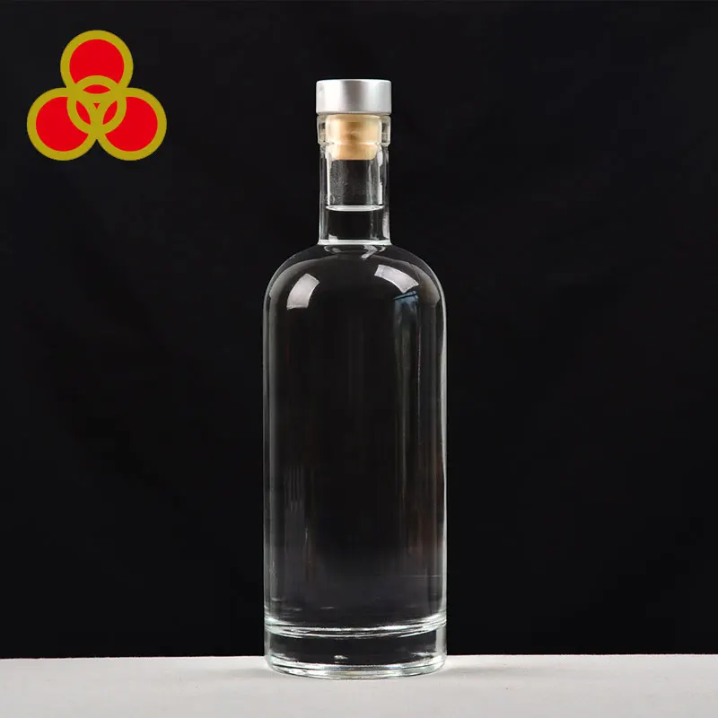 
super flint custom glass vodka bottle 750ml 