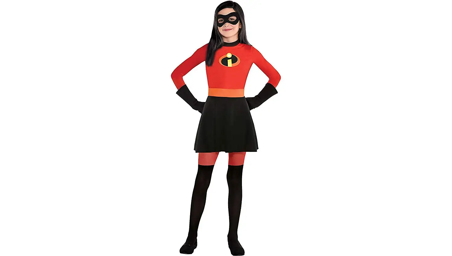 Party City The Incredibles 2 Dress Halloween Costume for Girls, 3-4T, with ...