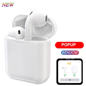 i12 TWS Bluetooth 5.0 Wireless Earphones Charging Case