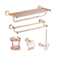 

Continental Hotel Bathroom Shelf Toilet Hardware Pendant Package Towel Rack Package bathroom accessory