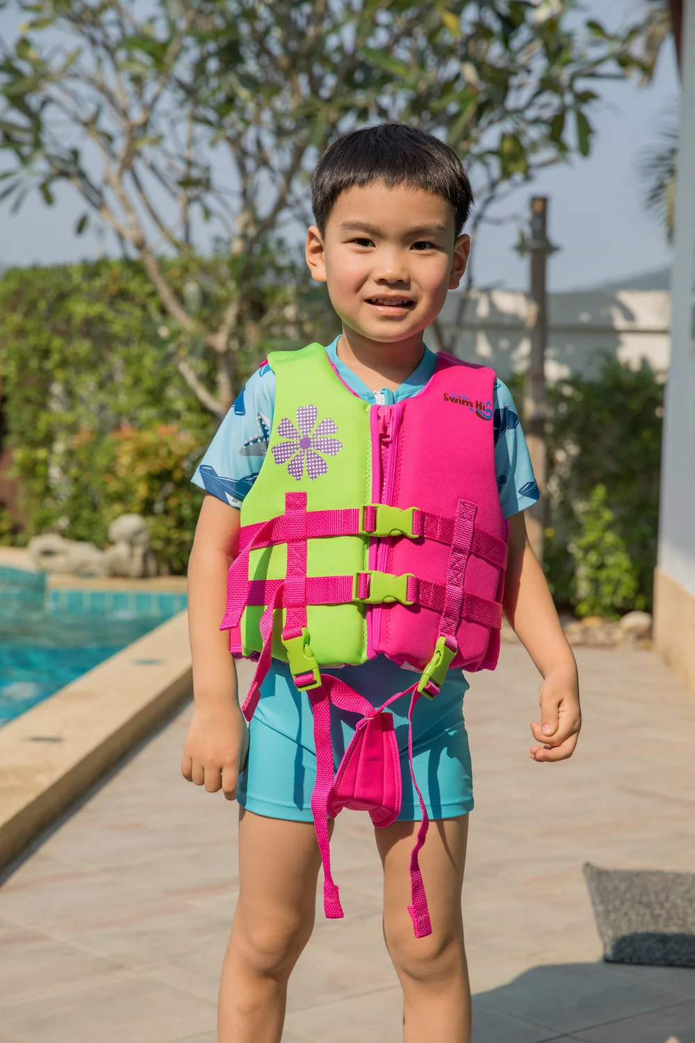 New Design Wakeboarding Children Neoprene Swim Suit Vest